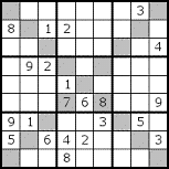 Voorbeeld Diagonal Sudoku